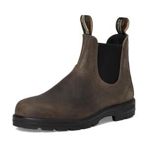 Blundstone Womens 2446 Chelsea Boots AUS 6 US 9 Grey Leather Water Resistant EUC